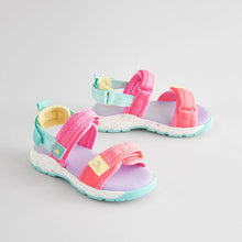 Load image into Gallery viewer, Multi Colourblock Trekker Sandals
