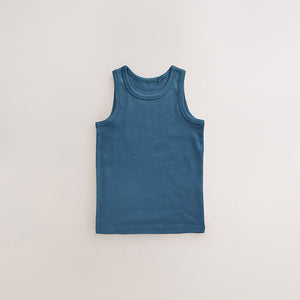 Tonal Blue Vests 5 Pack
