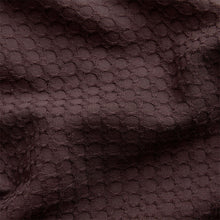 Load image into Gallery viewer, Brown Short Sleeve Textured Waffle 100% Cotton Shirt
