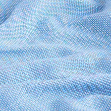 Load image into Gallery viewer, Light Blue Standard Collar Cotton Linen Blend Long Sleeve Shirt
