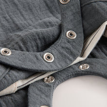 Load image into Gallery viewer, Charcoal Woven Dungaree and Bodysuit Set (0mths-18mth)
