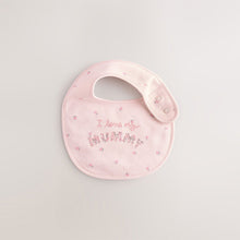 Load image into Gallery viewer, Mummy Daddy 2 Pack Family Baby Bibs
