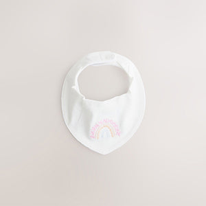 Sage Green Sister 2 Pack Family Baby Bibs