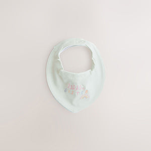 Sage Green Sister 2 Pack Family Baby Bibs