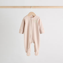 Load image into Gallery viewer, Blue Milk Club Baby Sleepsuits 3 Pack (3mths-2yrs)
