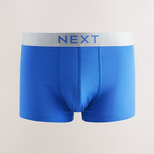 Load image into Gallery viewer, Blue Tile Pattern Hipsters Boxers 4 Pack
