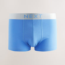 Load image into Gallery viewer, Blue Tile Pattern Hipsters Boxers 4 Pack
