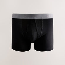 Load image into Gallery viewer, Black Neutral Waistbands A-Front Boxers 8 Pack
