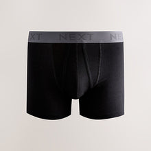 Load image into Gallery viewer, Black Neutral Waistbands A-Front Boxers 8 Pack
