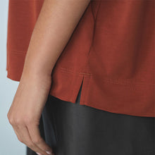 Load image into Gallery viewer, Orange N. Premium Relaxed Fit Modal Boxy T-Shirt

