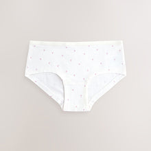 Load image into Gallery viewer, Pink/Cream Print Hipster Briefs 5 Pack (2-12yrs)
