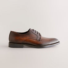 Load image into Gallery viewer, Brown Leather Derby Shoes
