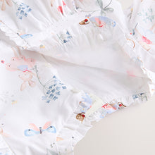 Load image into Gallery viewer, White/Pink Fairy Baby Woven Dress and Bloomer Knickers Set (0mths-18mth)
