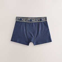 Load image into Gallery viewer, Blue with Gold Waistband Trunks 7 Pack (3-12yrs)
