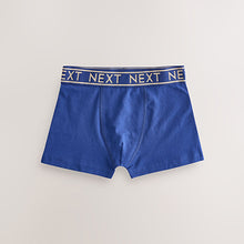 Load image into Gallery viewer, Blue with Gold Waistband Trunks 7 Pack (3-12yrs)
