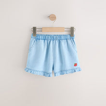 Load image into Gallery viewer, Denim Frill Shorts (6mths-6yrs)
