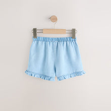 Load image into Gallery viewer, Denim Frill Shorts (6mths-6yrs)
