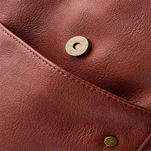 Load image into Gallery viewer, Tan Brown Washed Messenger Bag
