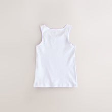 Load image into Gallery viewer, White Vests 5 Pack (1.5-12yrs)
