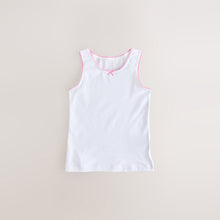 Load image into Gallery viewer, White Vests 5 Pack (1.5-12yrs)
