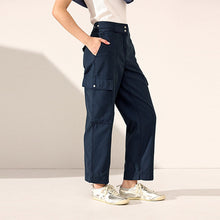 Load image into Gallery viewer, CARA BAR NAVY SOLID
