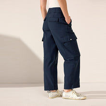 Load image into Gallery viewer, CARA BAR NAVY SOLID
