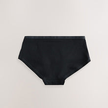 Load image into Gallery viewer, Black Hipsters 7 Pack (3-12yrs)

