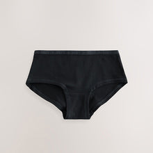 Load image into Gallery viewer, Black Hipsters 7 Pack (3-12yrs)
