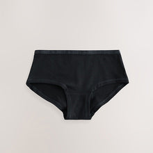 Load image into Gallery viewer, Black Hipsters 7 Pack (3-12yrs)
