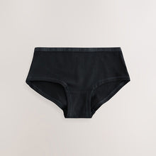 Load image into Gallery viewer, Black Hipsters 7 Pack (3-12yrs)

