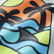 Load image into Gallery viewer, Blue Denim Short Sleeve Revere Collar Backprint Shirt (3mths-6yrs)
