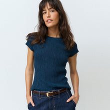 Load image into Gallery viewer, TXT RAGL SS DENIM BL
