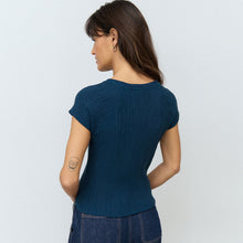 Load image into Gallery viewer, TXT RAGL SS DENIM BL
