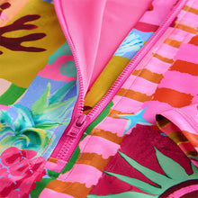 Load image into Gallery viewer, Pink Multi Long Sleeved Sunsafe Swimsuit (3-12yrs)
