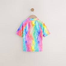 Load image into Gallery viewer, Rainbow Animal Zip Through Rash Vest (3-12yrs)

