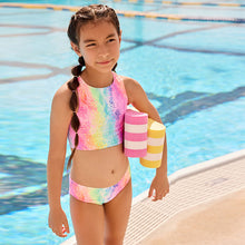 Load image into Gallery viewer, Rainbow Animal Bikini (3-12yrs)
