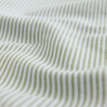 Load image into Gallery viewer, Green Stripe Long Sleeve Oxford 100% Cotton Shirt
