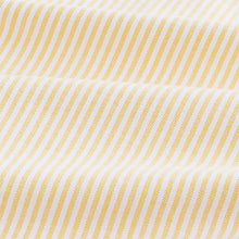 Load image into Gallery viewer, Yellow Stripe Long Sleeve Oxford 100% Cotton Shirt

