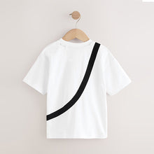 Load image into Gallery viewer, White Minecraft Bag T-Shirt (3-12yrs)
