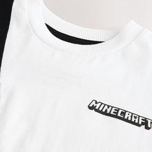 Load image into Gallery viewer, White Minecraft Bag T-Shirt (3-12yrs)
