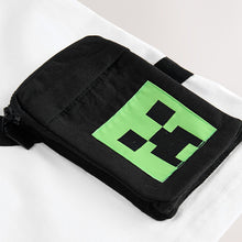 Load image into Gallery viewer, White Minecraft Bag T-Shirt (3-12yrs)
