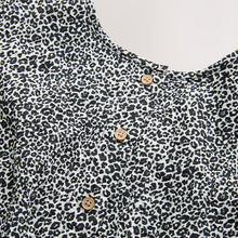 Load image into Gallery viewer, Black/White Printed Playsuit (3-12yrs)
