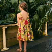 Load image into Gallery viewer, Kew Gardens Floral Print Summer Dress (3-12yrs)
