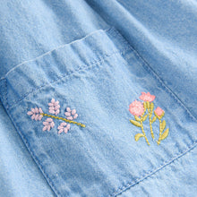 Load image into Gallery viewer, Denim Sleeveless Pocket Summer Dress (3mths-6yrs)

