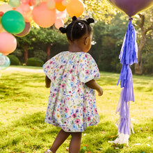 Load image into Gallery viewer, Pink/Blue Puff Ball Party Dress (3mths-6yrs)
