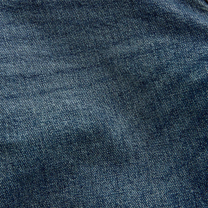 Blue Slim Fit Vintage Wash Denim Jeans