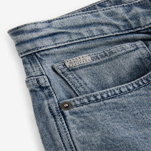 Load image into Gallery viewer, Blue Slate Regular Tapered Fit Vintage Wash Denim Jeans
