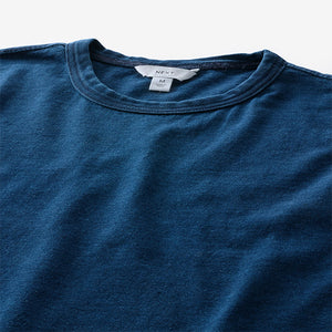 Indigo Blue 100% Cotton T-Shirt
