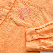 Load image into Gallery viewer, Soft Orange Printed 100% Cotton Shirt (3-12yrs)

