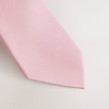 Load image into Gallery viewer, Pink Slim Textured Tie
